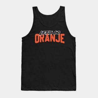 Oranje Football Tank Top